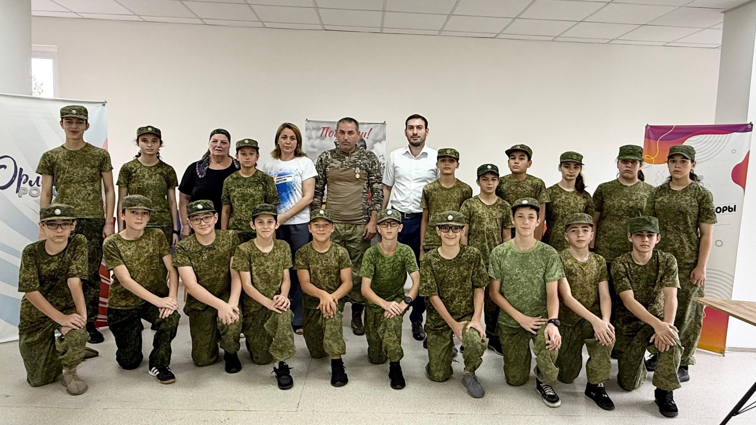 Встреча кадетов Урванского района с участником СВО - Феликсом Шереужевым