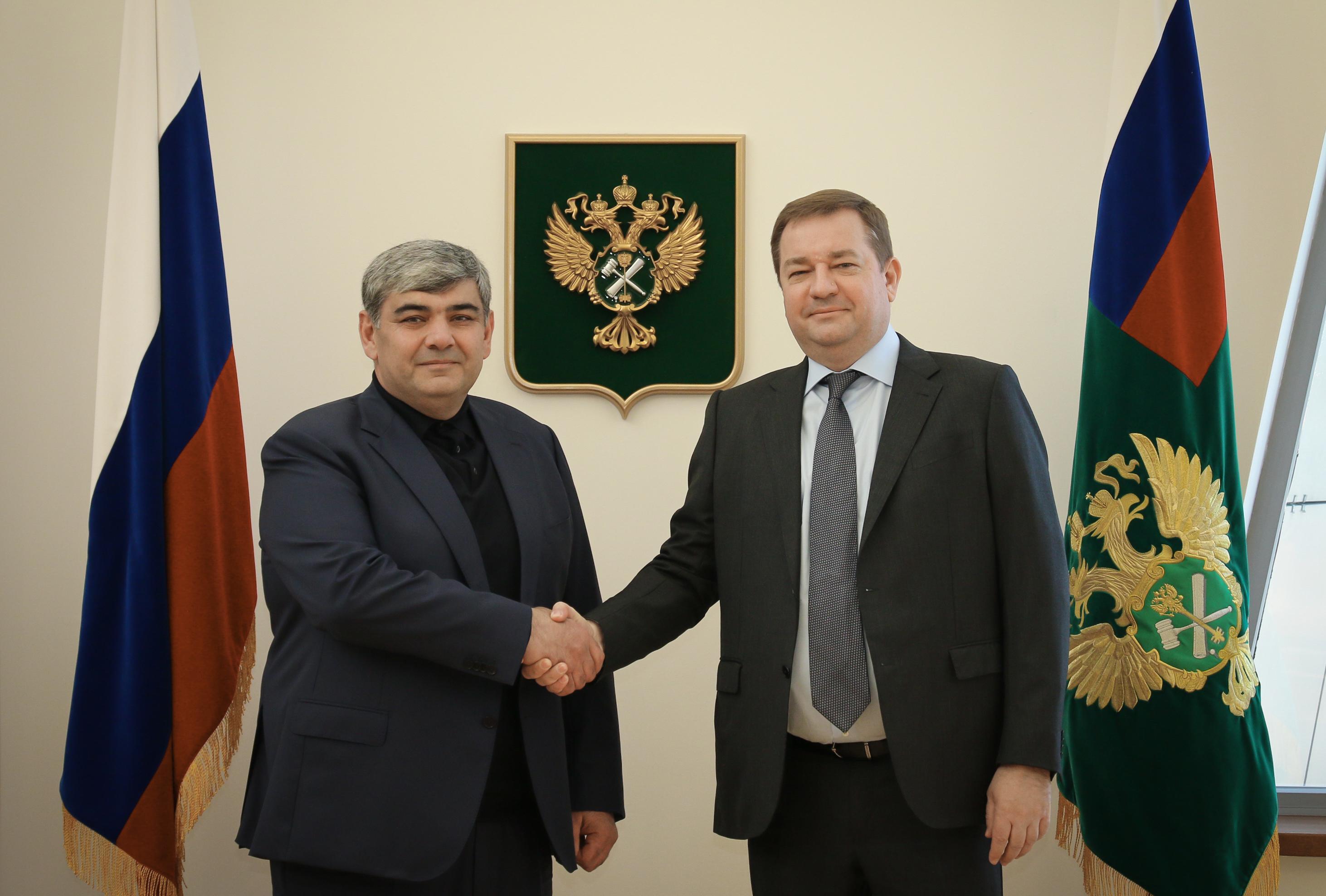 Казбек Коков провел рабочую встречу с главой  Росимущества  Вадимом Яковенко