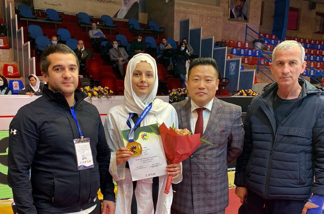 Спортсменка из Кабардино-Балкарии Мадина Сатушиева - чемпионка мира по сурдлимпийскому тхэквондо
