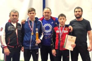 Две медали завоевали спортсмены Кабардино-Балкарии на юношеском первенстве России по греко-римской борьбе