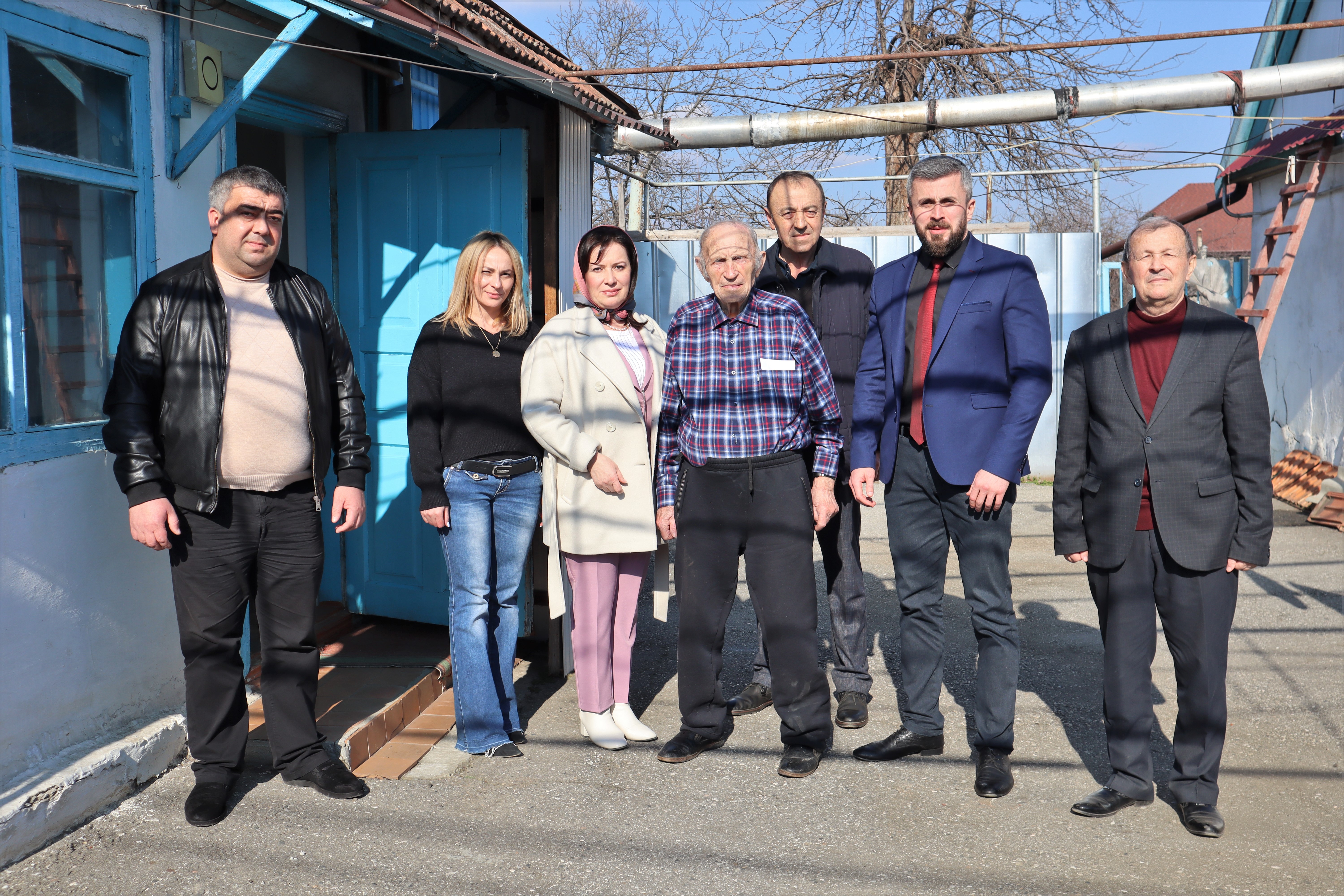 В Урванском районе участников Великой Отечественной войны поздравили с Днем защитника Отечества