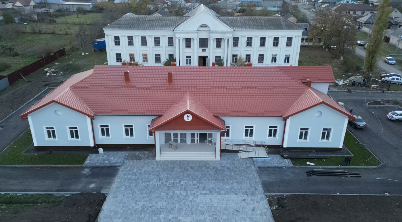 В селении Куба Баксанского района КБР завершено строительство амбулатории