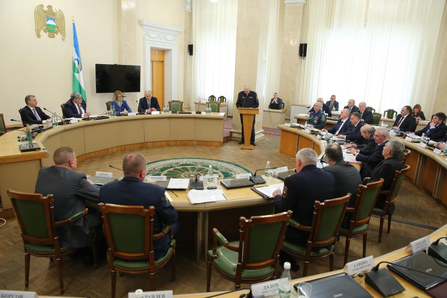 Заседание Антитеррористической комиссии Кабардино-Балкарской Республики