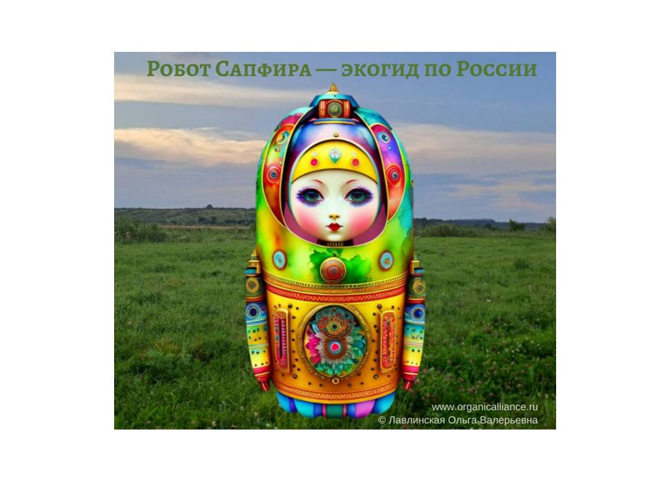 Первый в стране экогид — Робот Сапфира