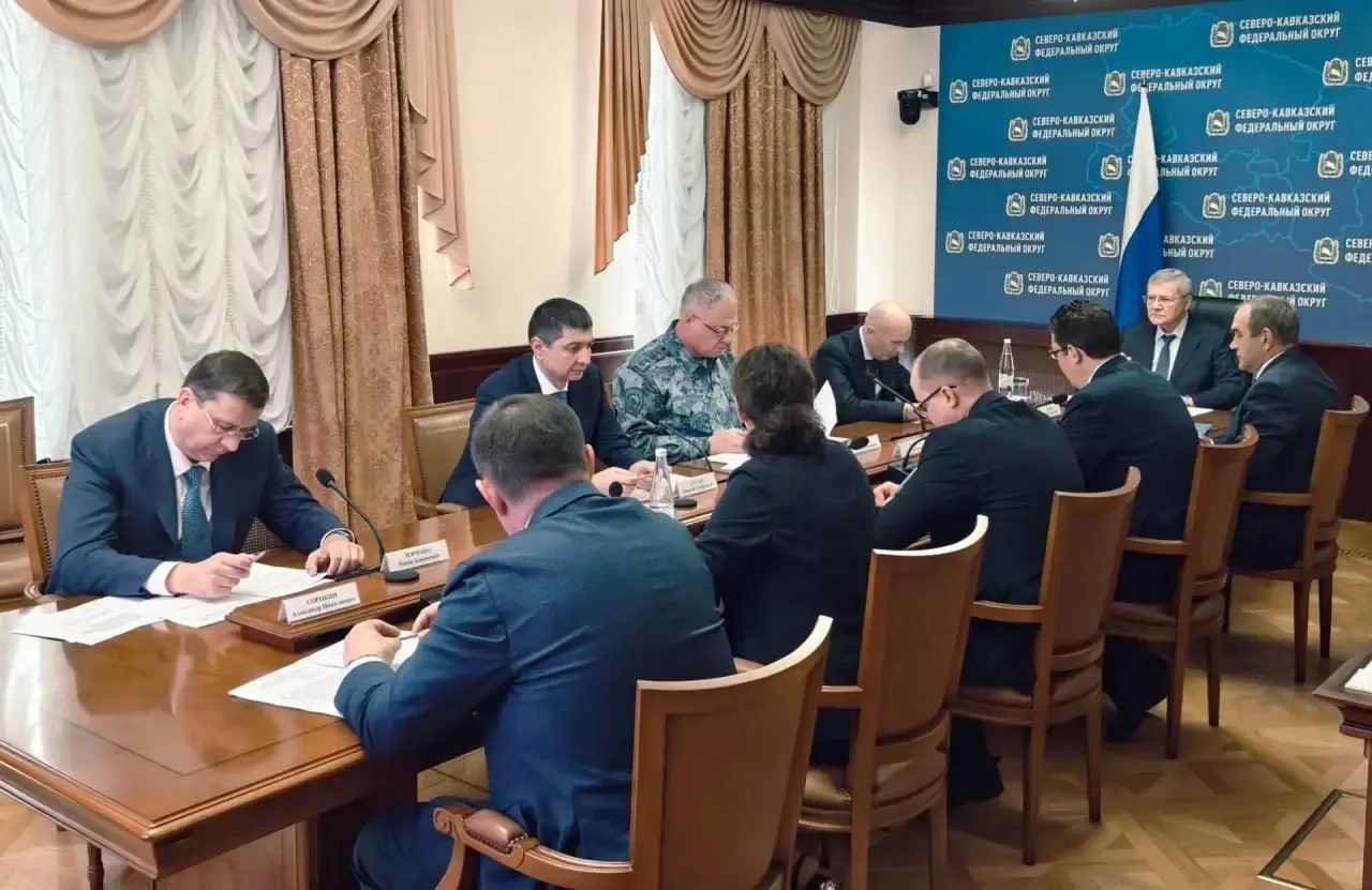 Глава КБР Казбек Коков принял участие в заседании межведомственной рабочей группы по противодействию незаконным финансовым операциям в СКФО
