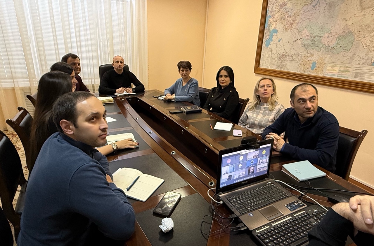 Сотрудники Госкомитета приняли участие в очередном совещании в режиме ВКС.