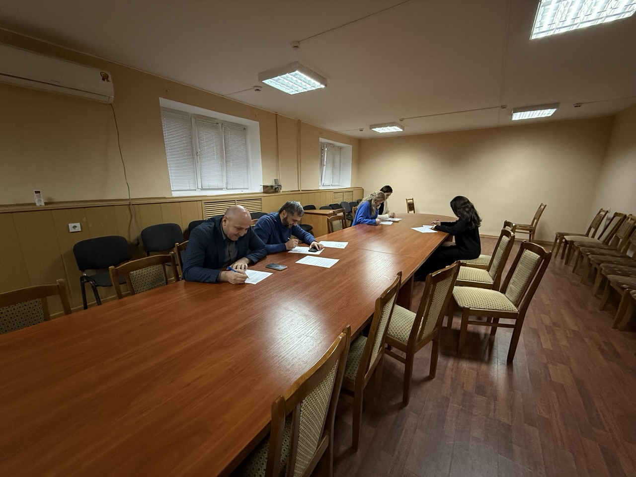 Сотрудники Госкомитета приняли участие в тестирование государственных гражданских служащих.