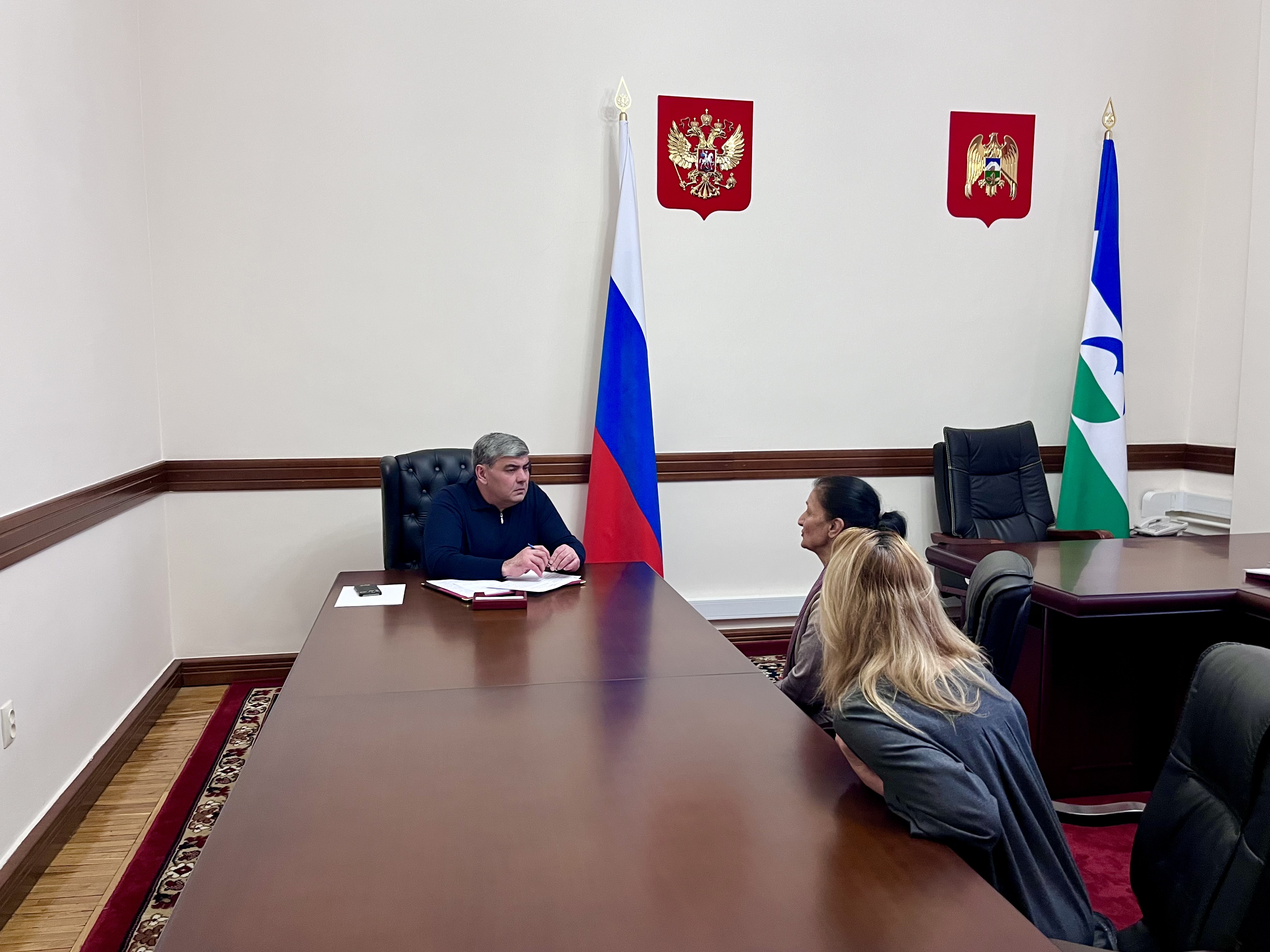 Казбек Коков провел личный прием граждан 