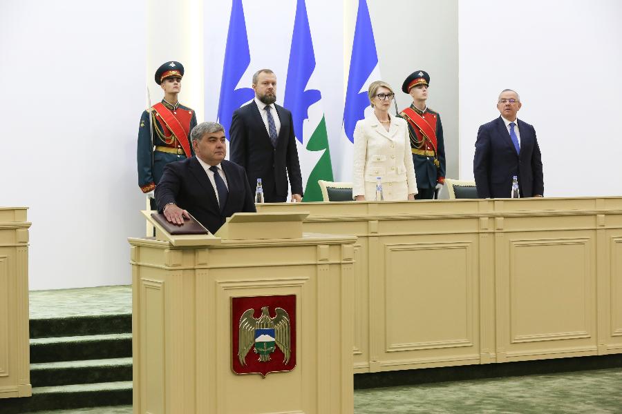 Казбек Коков официально вступил в должность Главы Кабардино-Балкарской Республики