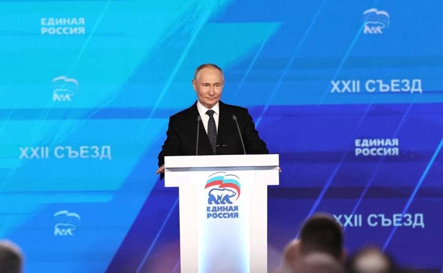 Глава КБР Казбек Коков принял участие в работе XXII Съезда Всероссийской политической партии «Единая Россия»