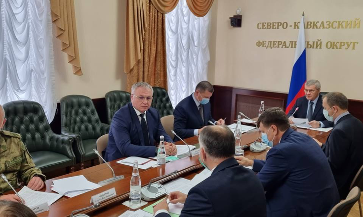 Глава КБР Казбек Коков принял участие в заседании Координационного совещания по безопасности под председательством полпреда по СКФО Юрия Чайки 