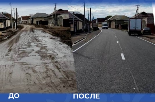 В Баксанском районе в рамках нацпроекта «Безопасные качественные дороги» завершен ремонт улицы Советской в селении Куба-Таба