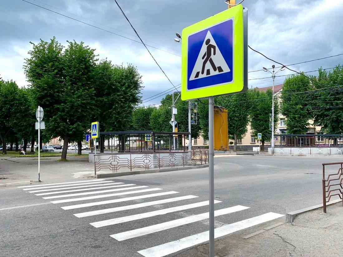 В Нальчике приступили к работам по обустройству наземного пешеходного перехода-дублера на пересечении пр. Ленина и ул. Толстого
