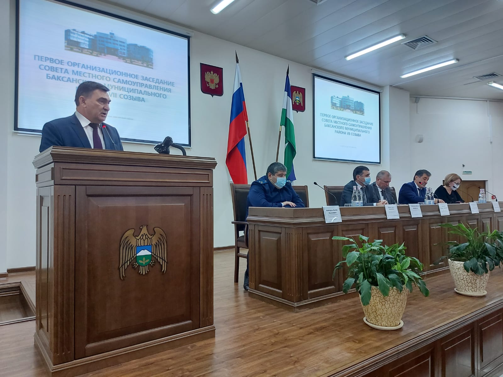 В Баксанском районе прошла первая сессия совета местного самоуправления нового созыва