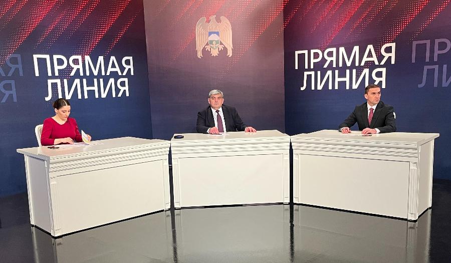 Прямая линия с Главой Кабардино-Балкарской Республики Казбеком Коковым