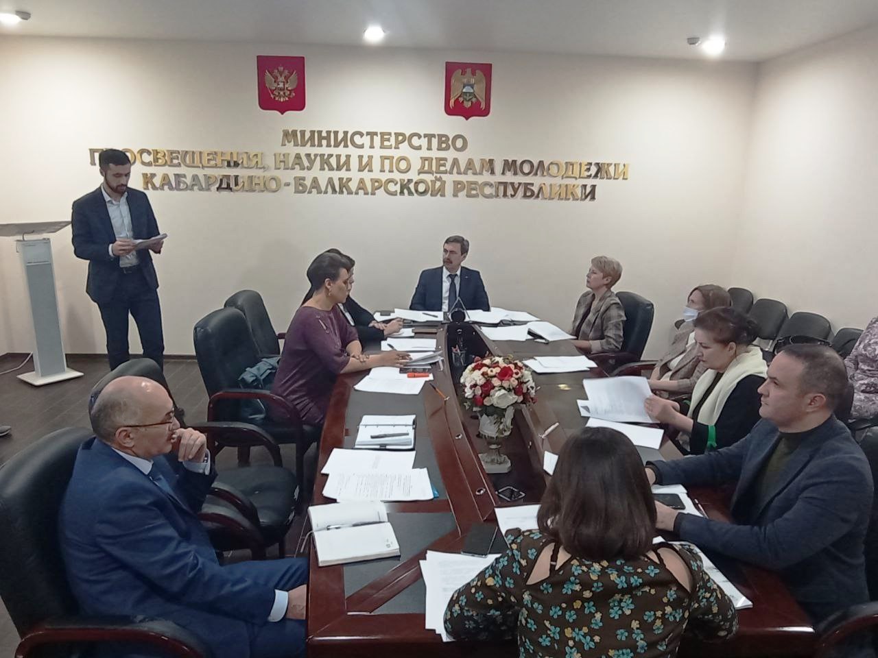 В Минпросвещения КБР подвели итоги деятельности технопарков "Кванториум", центров "IT-куб" и "Антарес"
