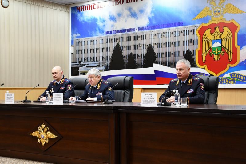 Вячеслав Крючков - временно исполняющий обязанности Министра внутренних дел по Кабардино-Балкарской Республике