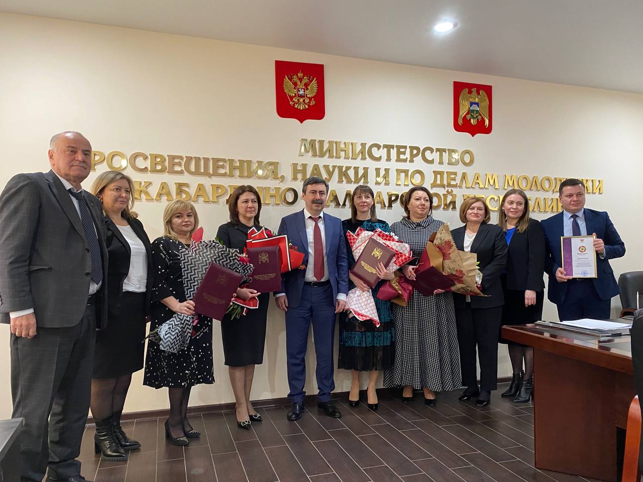 Вручение дипломов руководителям школ-интернатов. «Доброшкола-2021»