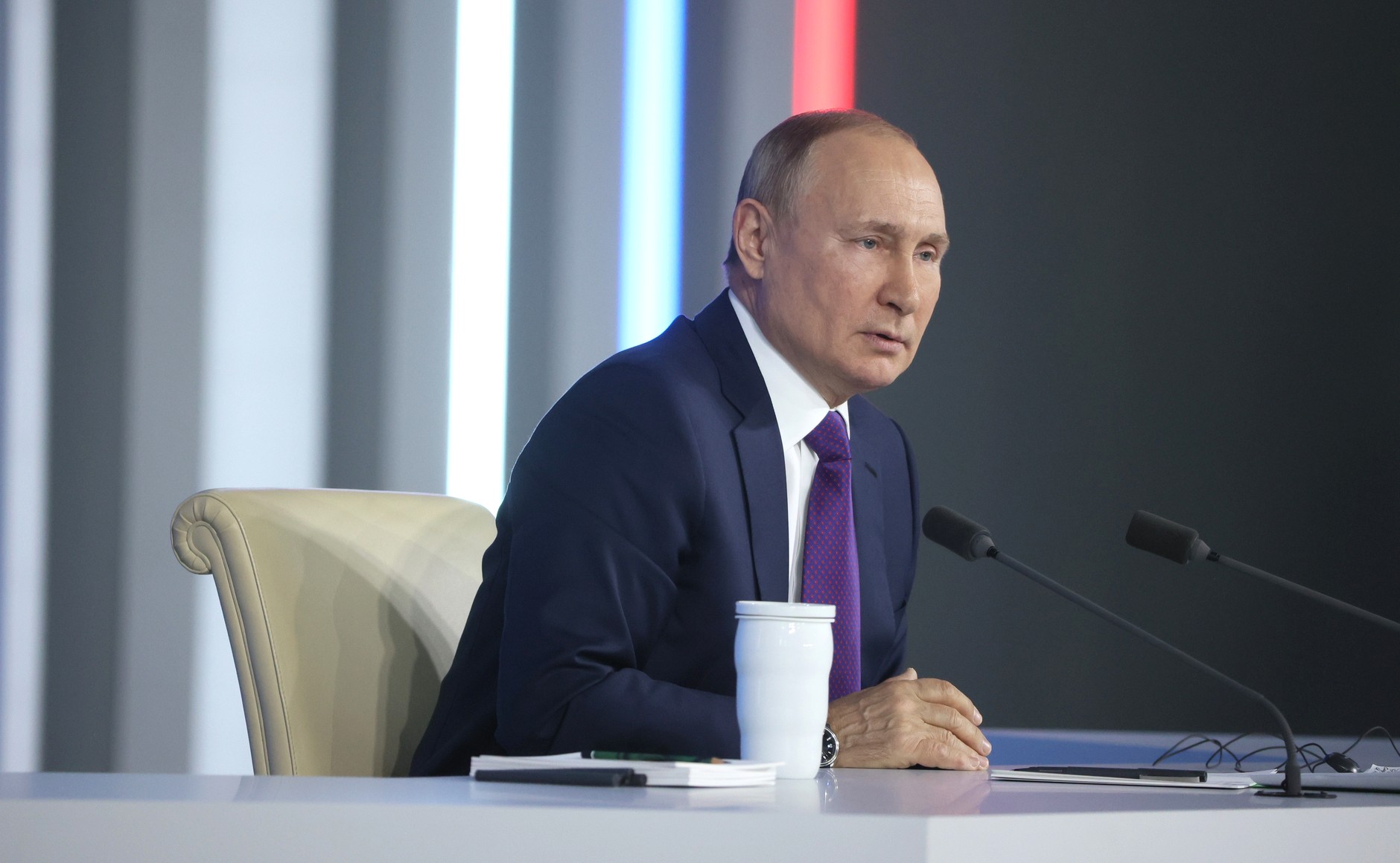 Состоялась ежегодная большая пресс-конференция  Президента России Владимира Путина 