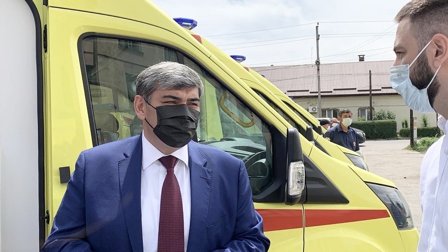 Очередная партия реанимобилей поступила в Кабардино-Балкарию