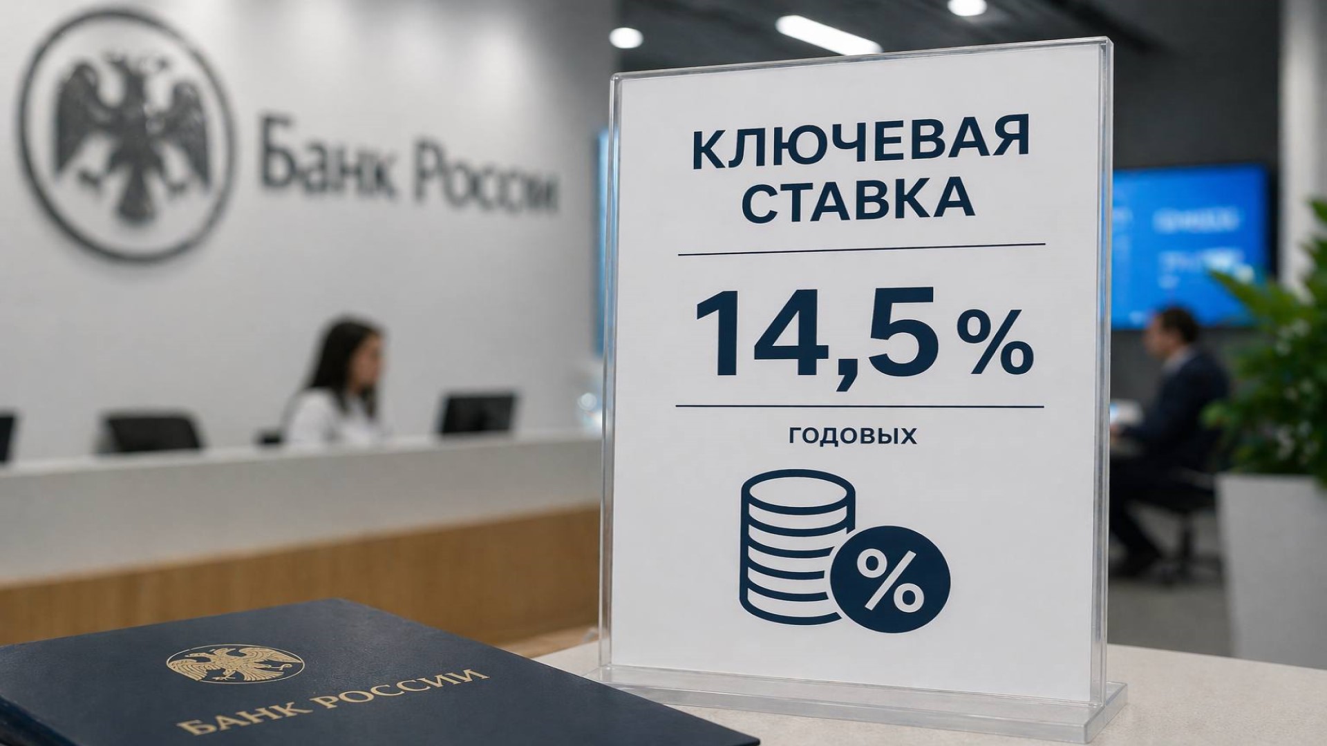 Банк России принял решение снизить ключевую ставку на 50 б.п., до 14,50% годовых