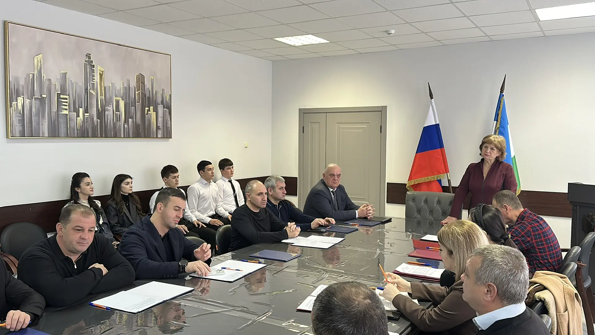 В Баксане прошла встреча членов Клуба молодых избирателей c депутатами Совета местного самоуправления
