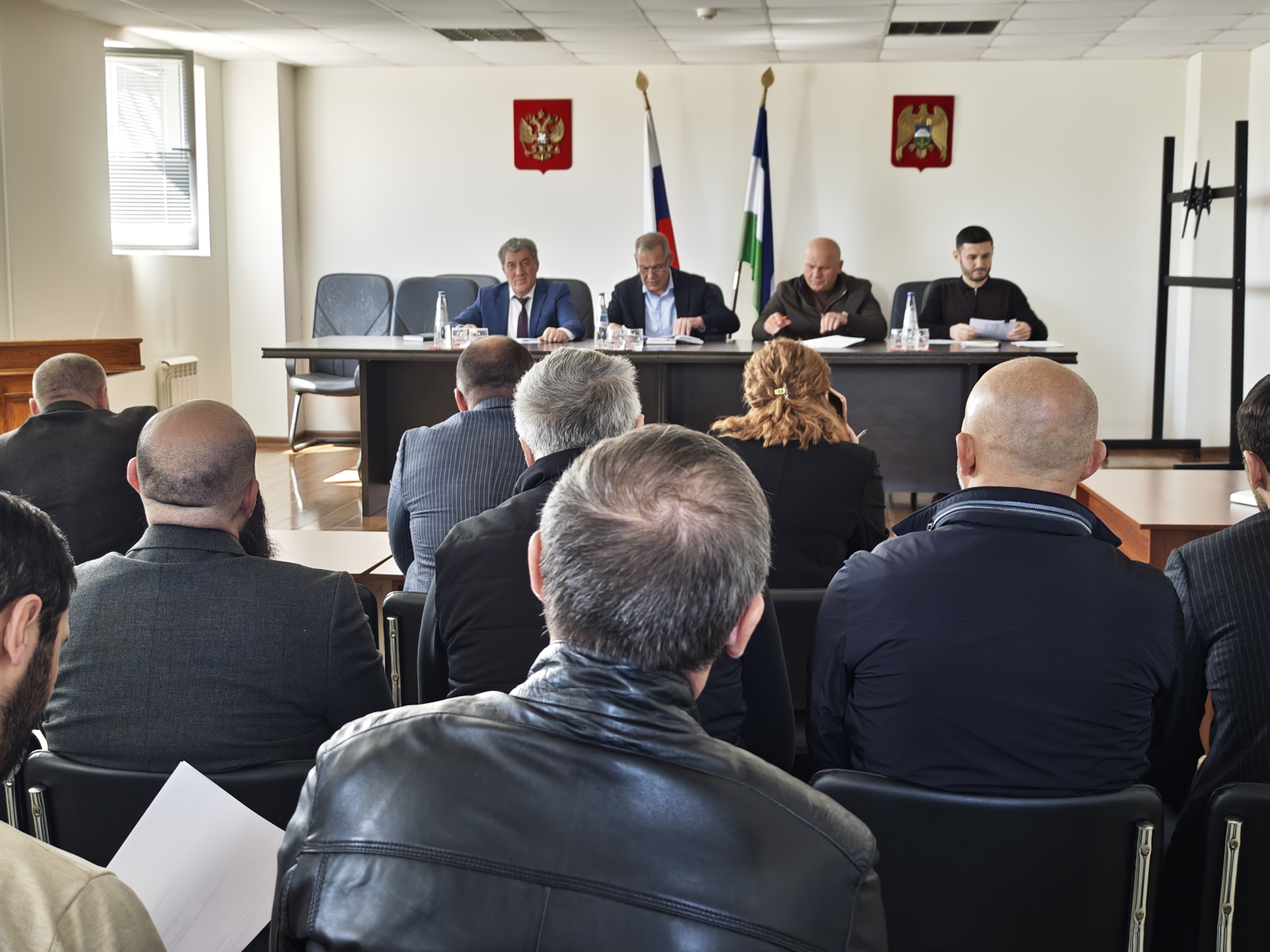 В Баксанском районе прошло совещание с подрядными организациями
