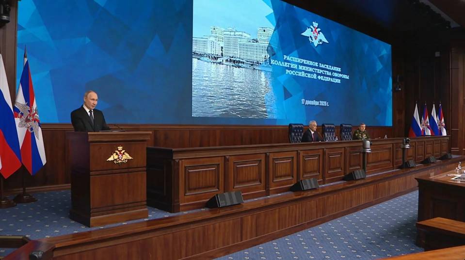 Глава КБР Казбек Коков принял участие в расширенном заседании коллегии Министерства обороны России