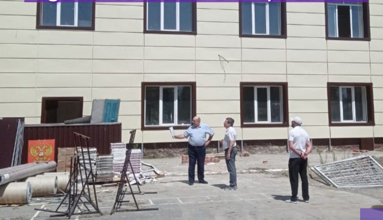Анзор Езаов проинспектировал ход капитального ремонта кадетской школы-интерната № 1