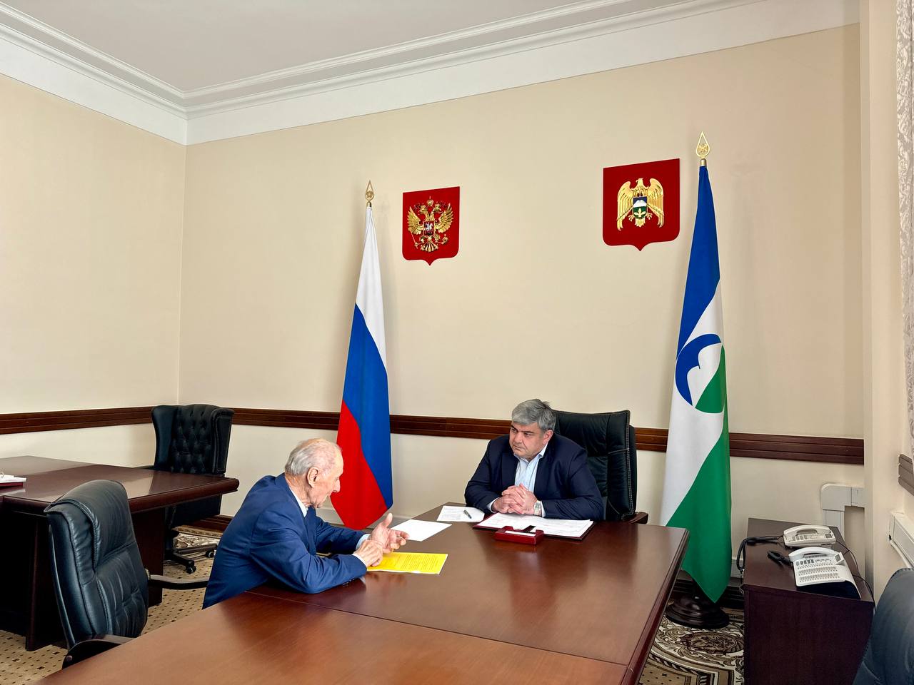 Казбек Коков провел личный прием граждан
