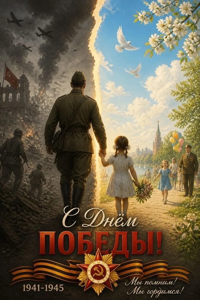 С ДНЕМ ВЕЛИКОЙ ПОБЕДЫ!