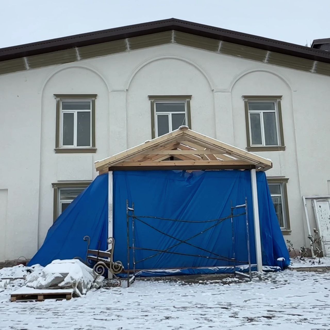 В Исламее ремонтируют Дом культуры 