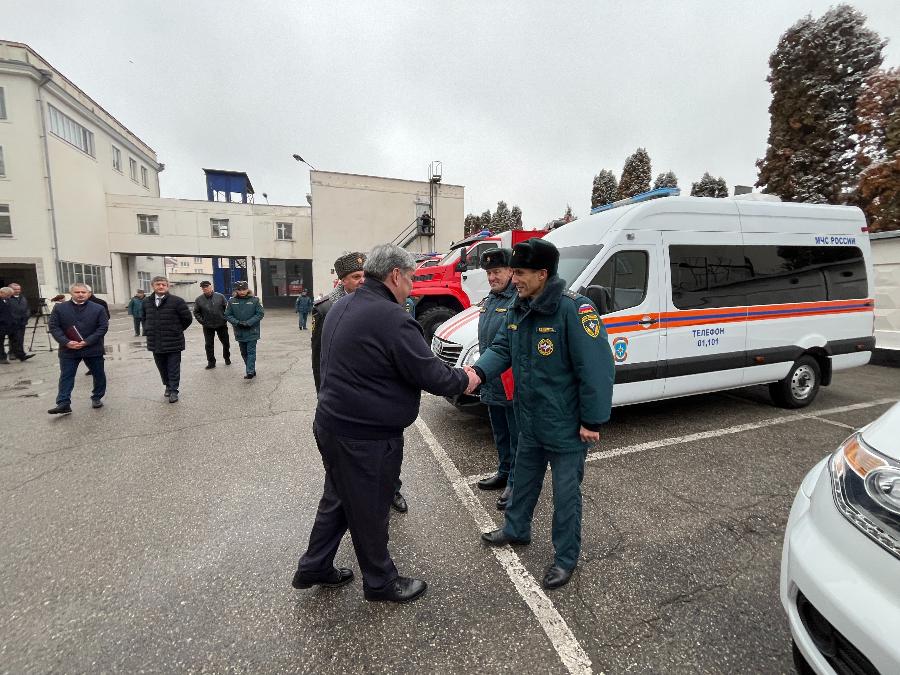 На вооружение региональных подразделений МЧС России поступили семь единиц новой техники         ​ 