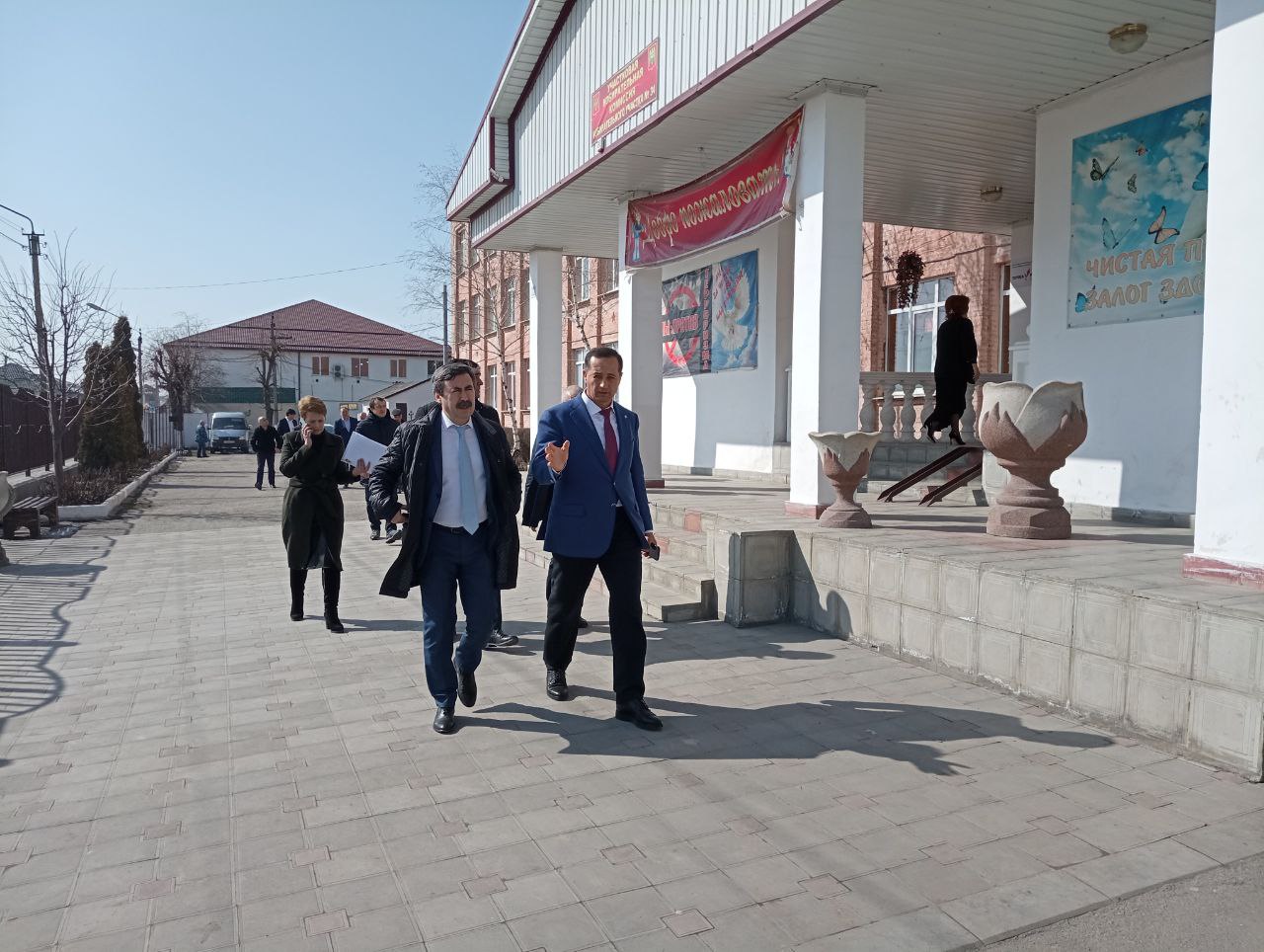 Рабочая поездка министра просвещения КБР Анзора Езаова в г.о.Баксан