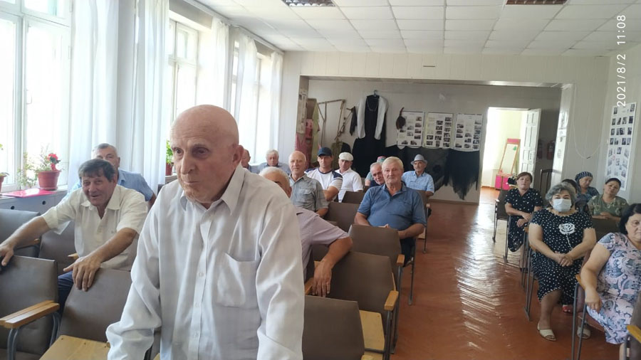 Встреча с жителями селения Терекское по вопросам вакцинопрофилактики