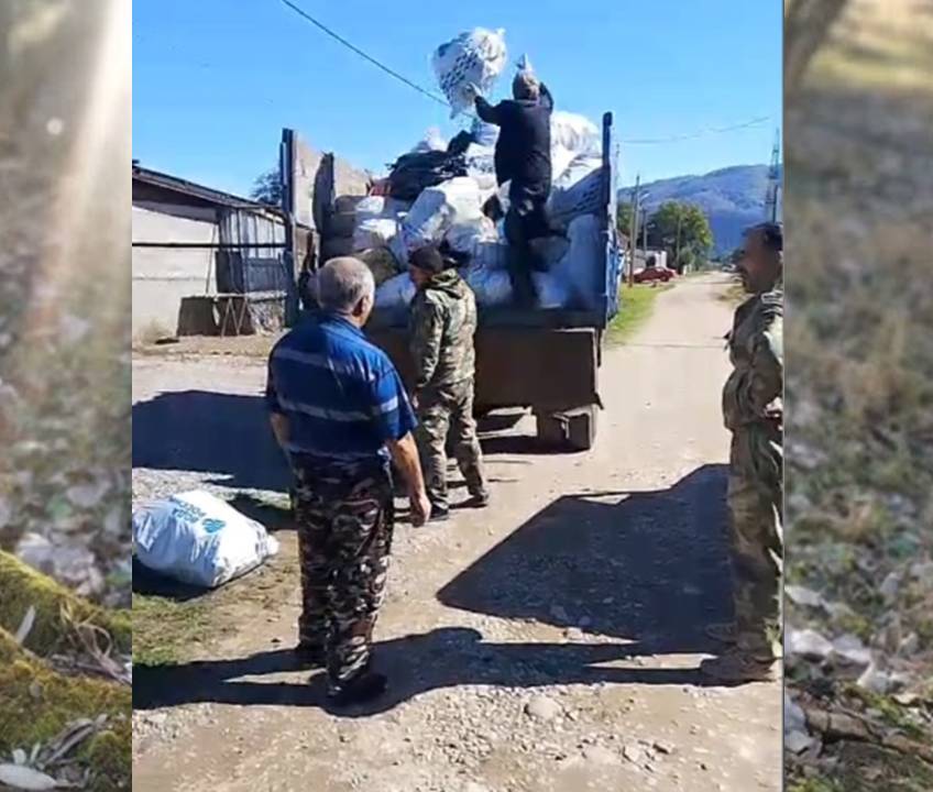 Проведен субботник на территории памятника природы Кенделенской ольховой рощи